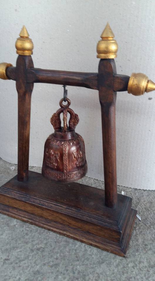 ซุ้มระฆัง ไม้สัก