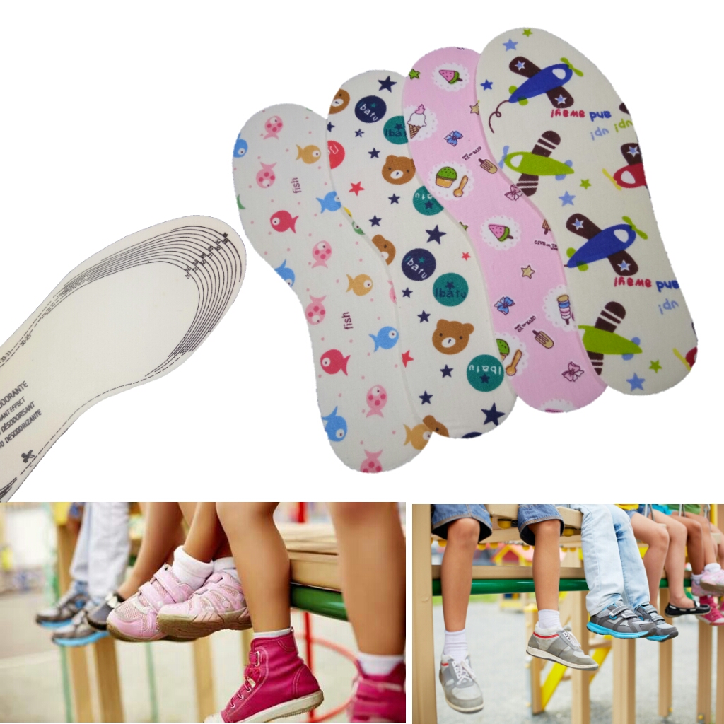 แผ่นรองในรองเท้าสำหรับเด็ก