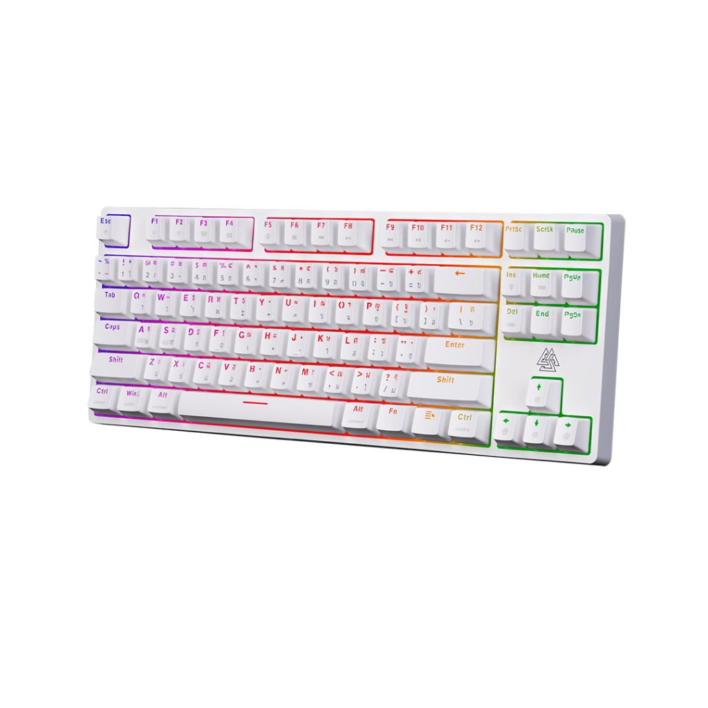 คีย์บอร์ดเกมมิ่ง EGA TYPE CMK2 Mechanical Keyboard CIY full RGB TKL 80%