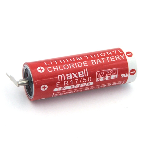 แบตเตอรี่ Maxell ER17/50 3.6V Lithium Battery with Tap