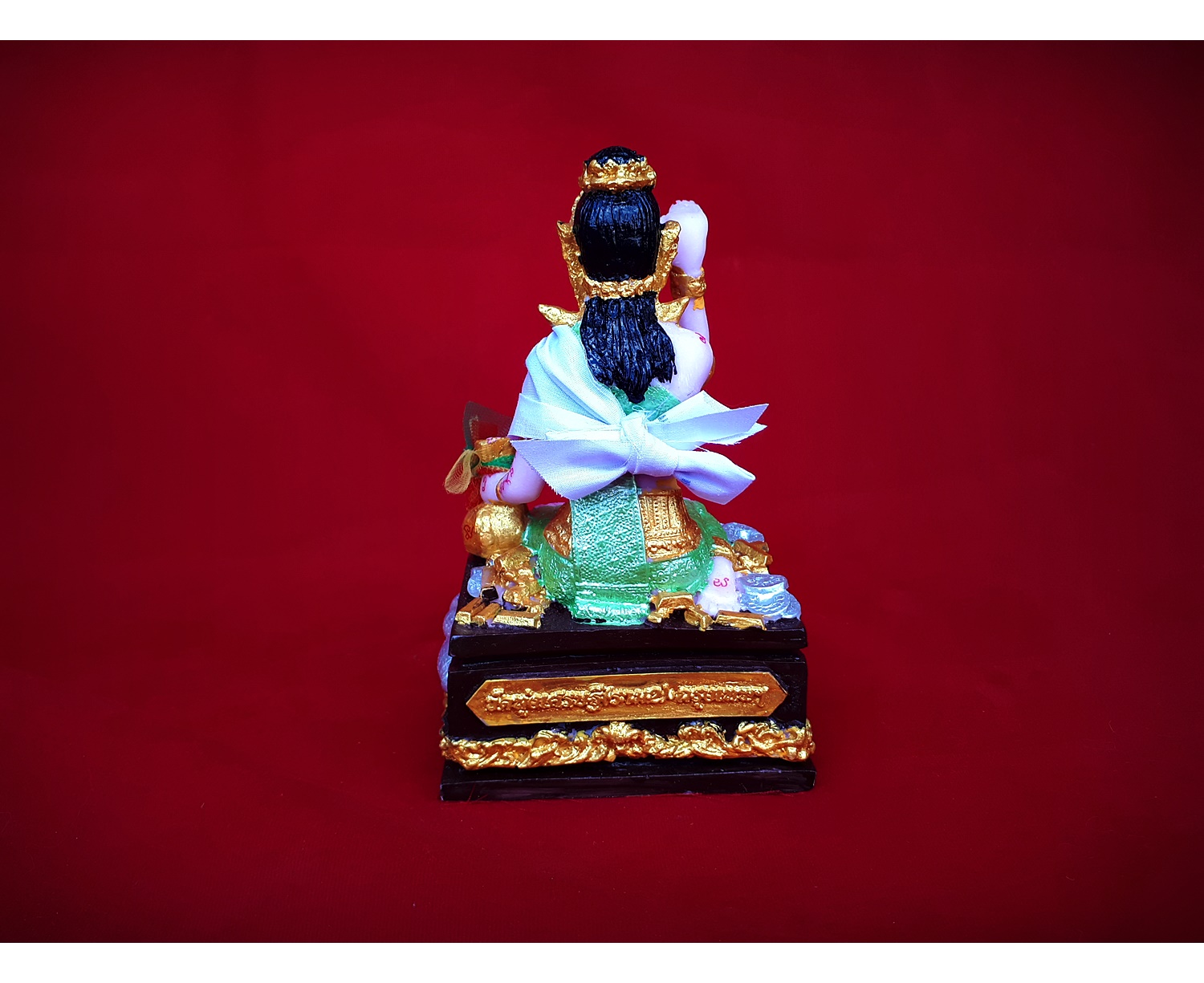 แม่นางกวัก (ขนาดตั้งบูชา กว้าง3นิ้ว ลูก3นิ้ว สูง6นิ้ว) (มหาเสน่ห์ สุดยอดด้านเมตตาค้าขาย) #รับประกันแท้ - ของหลวงพ่อเณร วัดทุ่งเศรษฐี