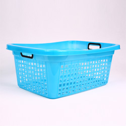 P08736 ตะแกรงเหลี่ยมจัมโบ้ (กว้าง 48.5* ยาว 64* สูง29.0 cm) สีหวาน เกรดเอ No.409t (ราคาส่งต่อ 2 โหล:24 ใบ:เฉลี่ย 840 บ./โหล)