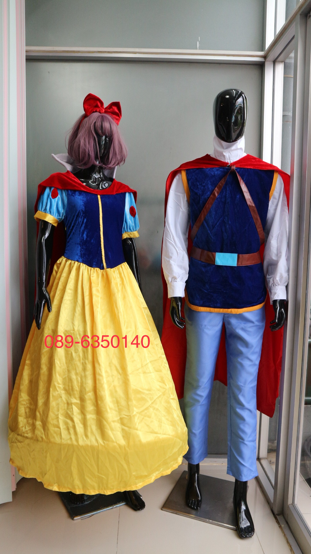 ชุดแฟนซีเจ้าหญิงDisney Elsa Anna Snow White เจ้าชายfroze