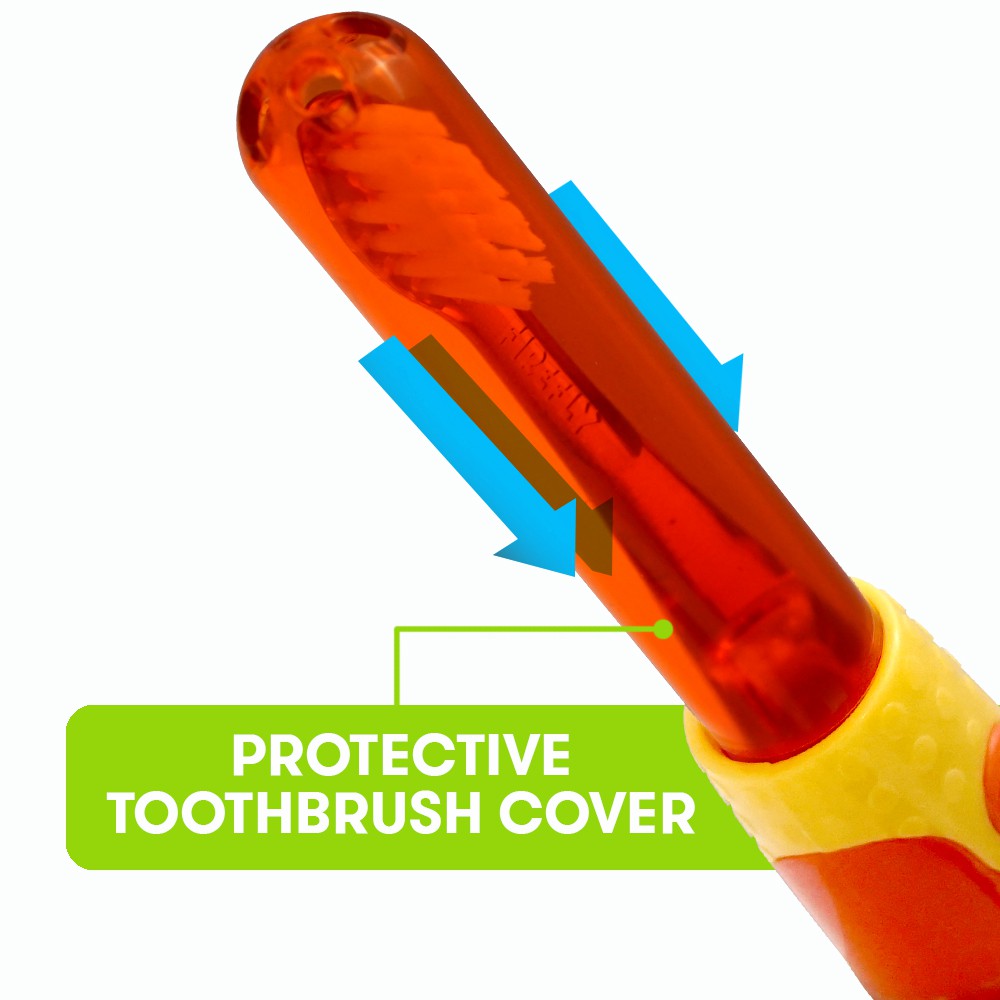 แปรงสีฟันพร้อมแสงไฟและเสียงดนตรี FireFly Avengers Captain America Light & Sound Effect Toothbrush