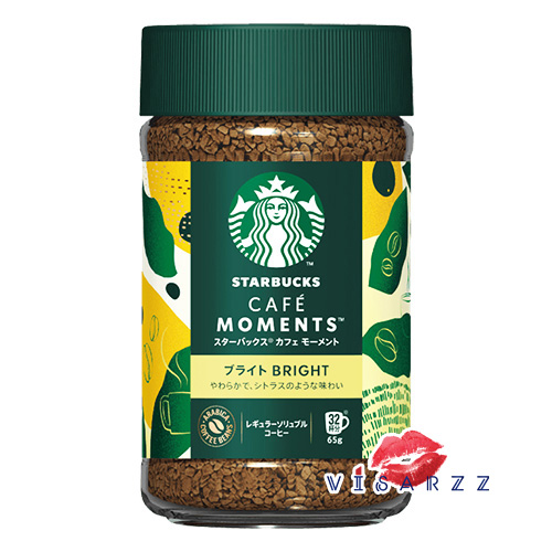 (Bright BBE.07/26) Starbucks Cafe Moments Bright 65g (32 ถ้วย) โดดเด่นด้วยรสชาติที่มีชีวิตชีวาพร้อมกลิ่นหอมฉ่ำ ความเข้มข้นที่นุ่มนวล และกลิ่นที่ค้างอยู่ในคอคล้ายซิตรัส