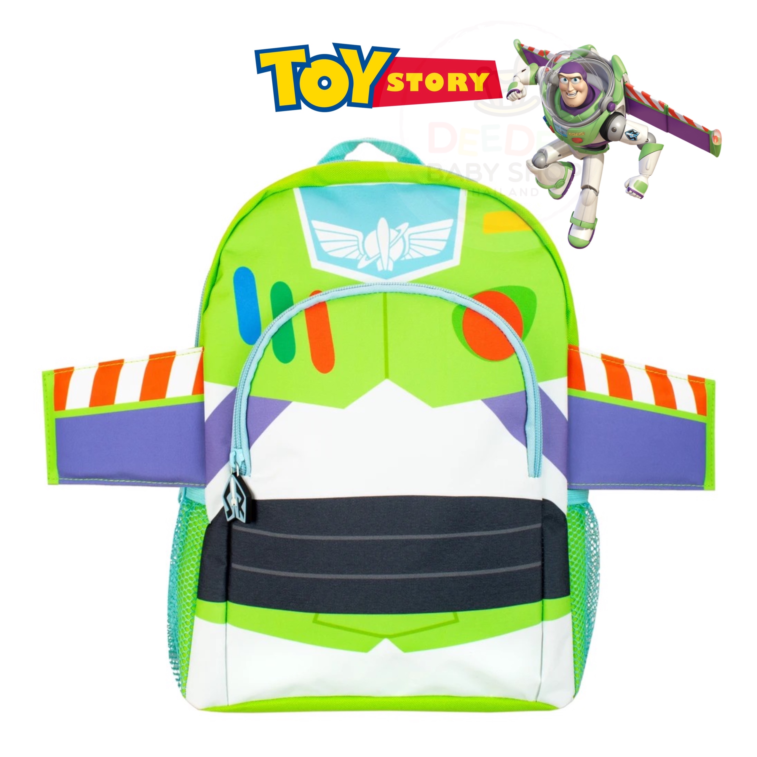 กระเป๋าเป้สะพายหลังสำหรับเด็ก Character UK Disney Toy Story Buzz Lightyear Backpack