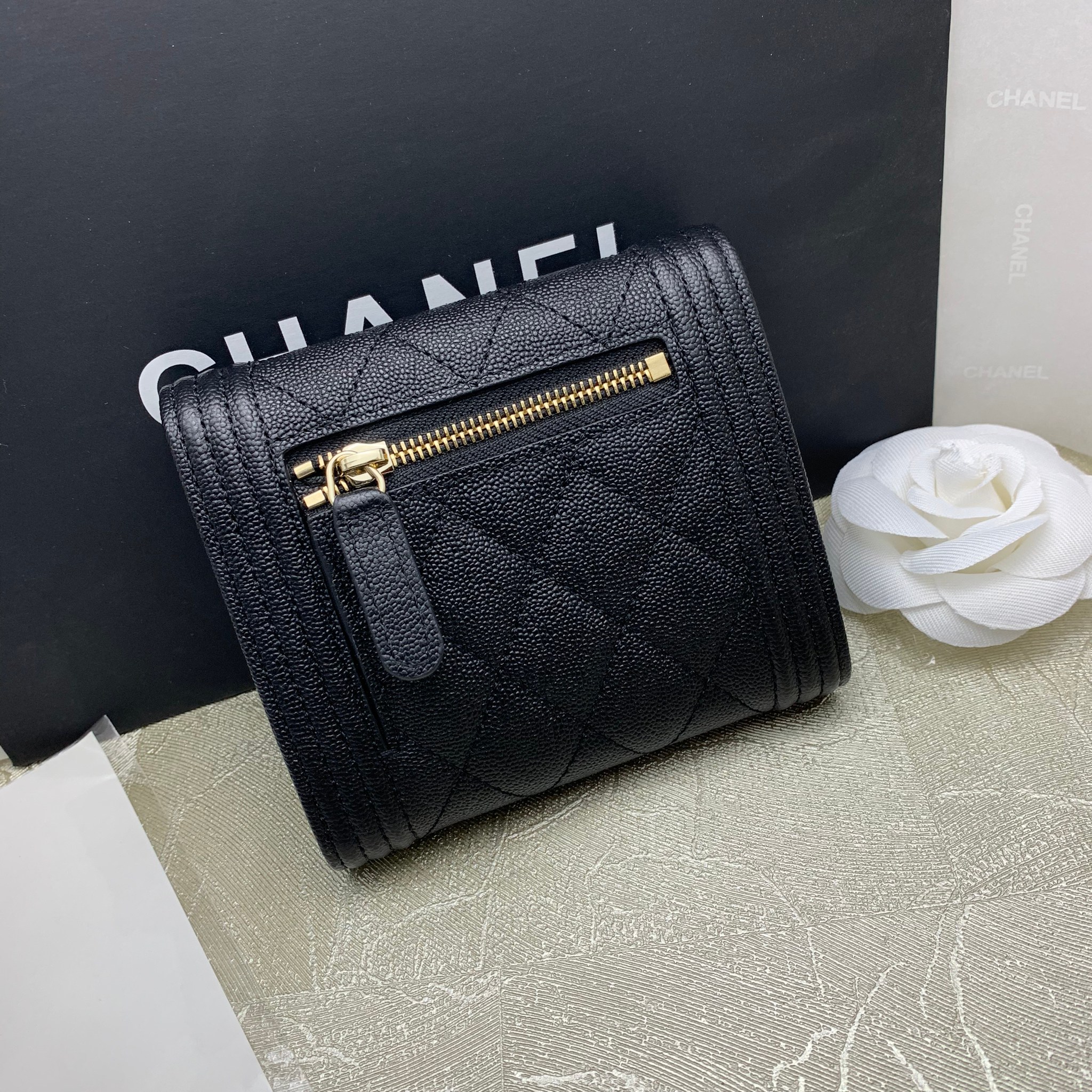 กระเป๋าสตางค์ cn boy wallet สีดำ