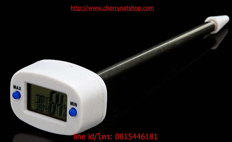 เครื่องวัดอุณหภูมิและความชื้นแบบดิจิตอล แบบหัววัดแบบปลายแหลม