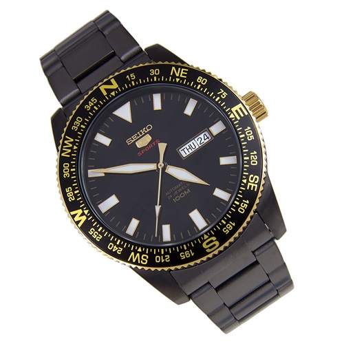 SEIKO SPORTS 5 Automatic นาฬิกาข้อมือผู้ชาย สายสแตเลส รุ่น SRP670K1