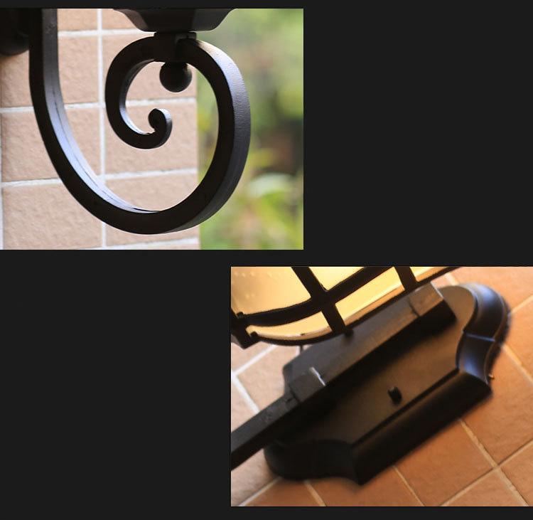 โคมไฟติดผนังภายนอกสไตล์ยุโรปรุ่น [WK6018]