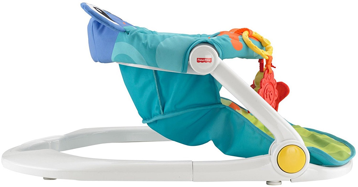 เก้าอี้แสนสนุกเสริมพัฒนาการ Fisher-Price Sit-Me-Up Floor Seat (Froggy Edition)