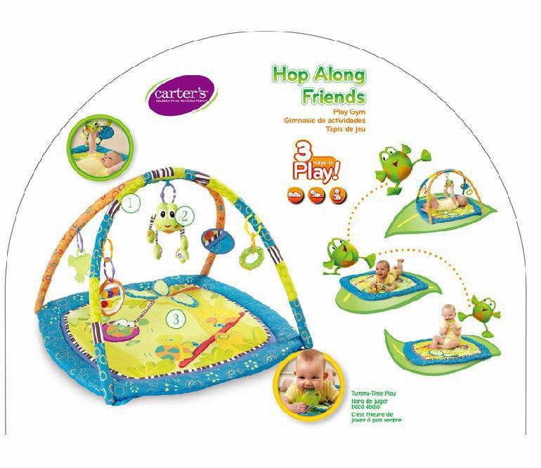 เพลย์ยิมเสริมพัฒนาการ Carter's Hop Along Friends