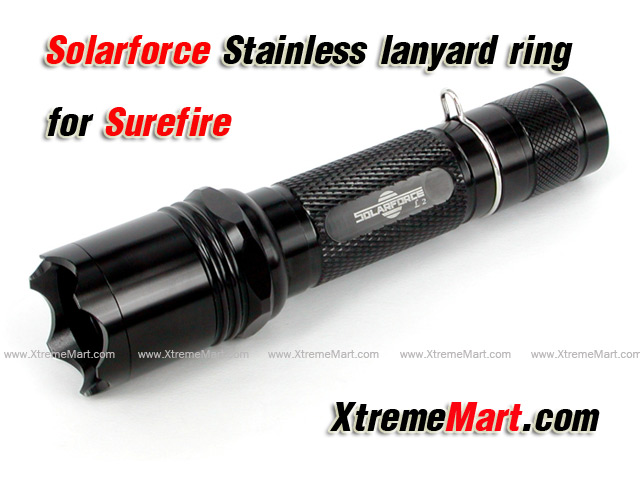 วงแหวนสแตนเลสสำหรับไฟฉาย Solarforce, Surefire (L2-LR1)