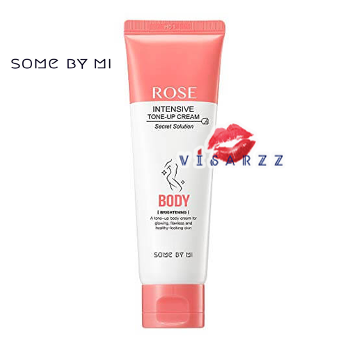 Some By Mi Rose Intensive Body Tone-Up Cream 80mL ครีมปรับผิวขาวสูตรพิเศษสำหรับผิวกาย ช่วยปรับโทนให้ขาวเนียนขึ้นทันที กันเหงื่อกันน้ำได้อย่างดีเยี่ยม พร้อมส่วนผสมบำรุงให้ผิวจริงขาวขึ้น อ่อนโยนต่อผิว