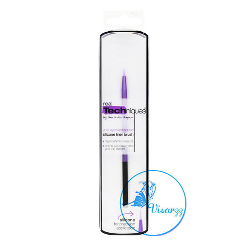 Real Techniques by Samantha Chapman Your Your Eye/ Enhanced Silicone Liner Brush แปรงเขียนขอบตาหัวซิลิโคน เพิ่มความเนี๊ยบให้ดวงตาสวยคมกว่าที่เคย