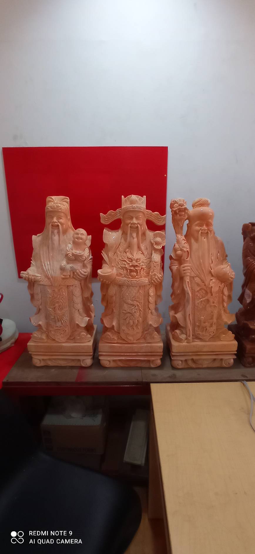 ฮกลกซิ่วหินอ่อน ขนาด สูง 70ซม