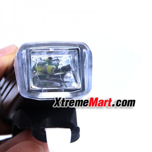 ไฟฉายติดจักรยาน Machfally Light Bicycle USB rechargeable aluminum light 180 lumens LED Front Bike Safety Light