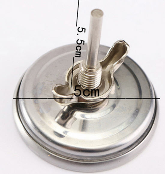 ที่วัดอุณหภูมิเตาอบถ่านไร้ควัน วัดอุณหภูมิเตานึ่งก้อนเชื้อเห็ด วัดอุณหภูมิเตาปิ้งย่างไร้ควัน เตาอบพิซซ่า