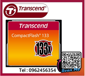 TransCend, CF Card, 1Gb, 133X,CompactFlash