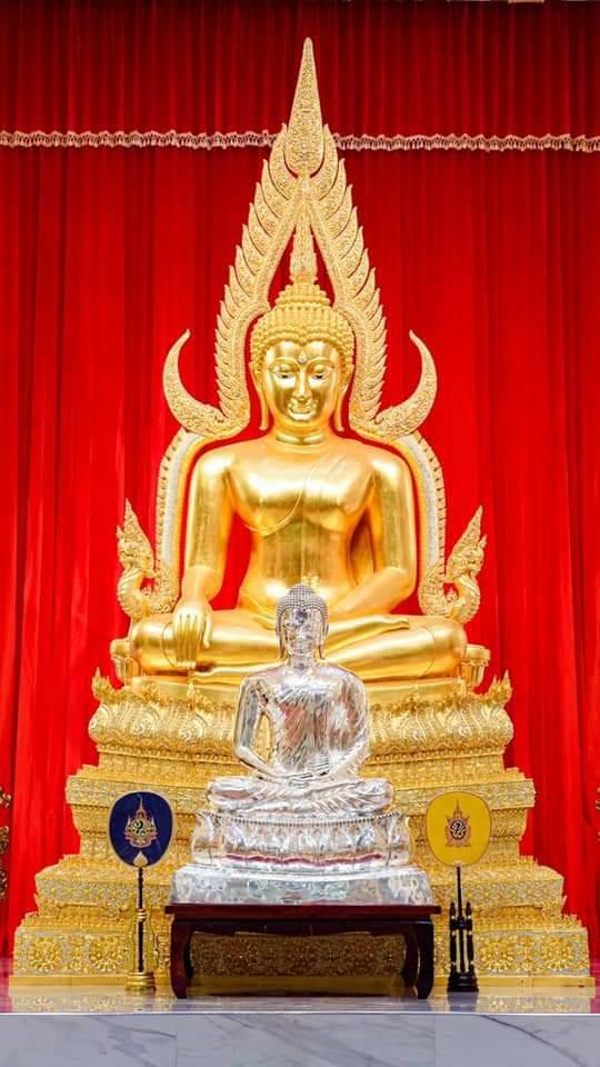 รูปหล่อ พระปัจเจกพุทธเจ้า (ขนาดตั้งบูชา หน้าตัก5นิ้ว ฐาน7นิ้ว สูง9นิ้ว) เนื้อโลหะ(ทองเหลืองผสมเนื้อเงินมหาสะท้อนที่หล่อองค์พระปัจเจกพระพุทธกเจ้าจากองค์จริงต้นฉบับ) ปี2564 #รับประกันแท้ #การันตีแท้ - ปลุกเสกโดย หลวงพ่อเล็ก วัดท่าขนุน