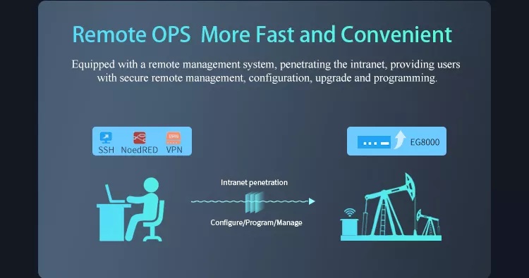 IoT Gateway EG8000mini Customized Logic programming by Node-Red