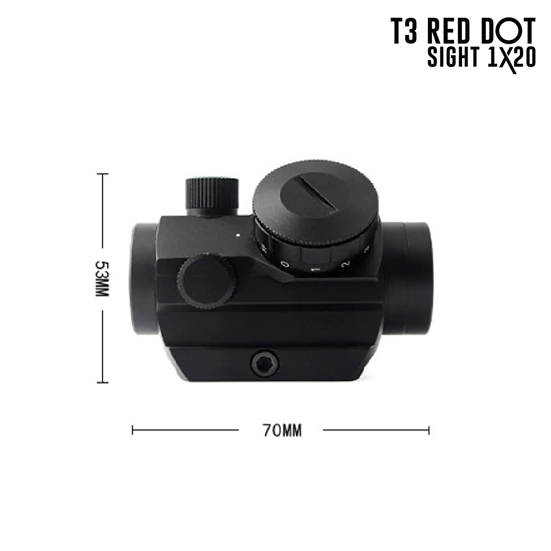 🇹🇭⫸ T3 Red Dot Sight 1*20