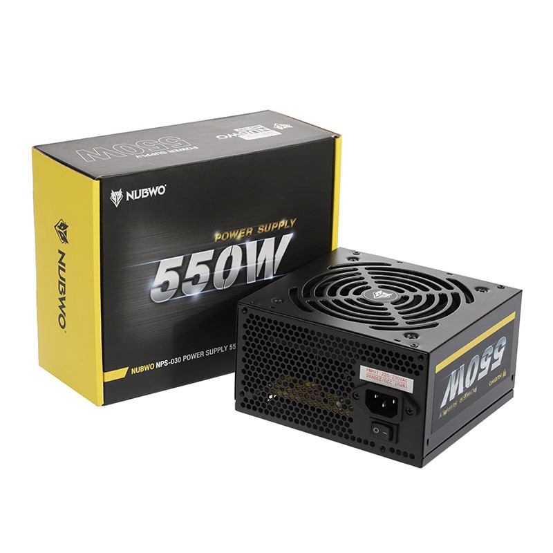 POWER SUPPLY NUBWO LEAGUE NPS-030 550W , NPS-020 650W รับประกันศูนย์2ปี #อุปกรณ์จ่ายไฟ พาวเวอร์ซัพพาย