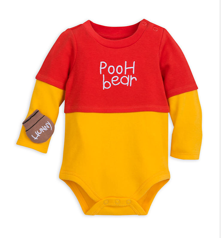 ชุดคอสตูมบอดี้สูทเบบี๋สุดน่ารัก Disney Winnie the Pooh Baby Costume Body Suit