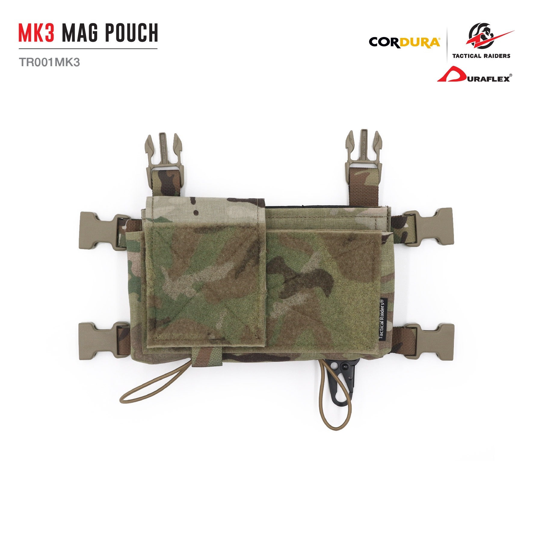🇹🇭⫸ ซองแม็กกาซีน MK3 MAG POUCH ( Tactical Rider ) [ TR001MK3 ] #ลายพราง
