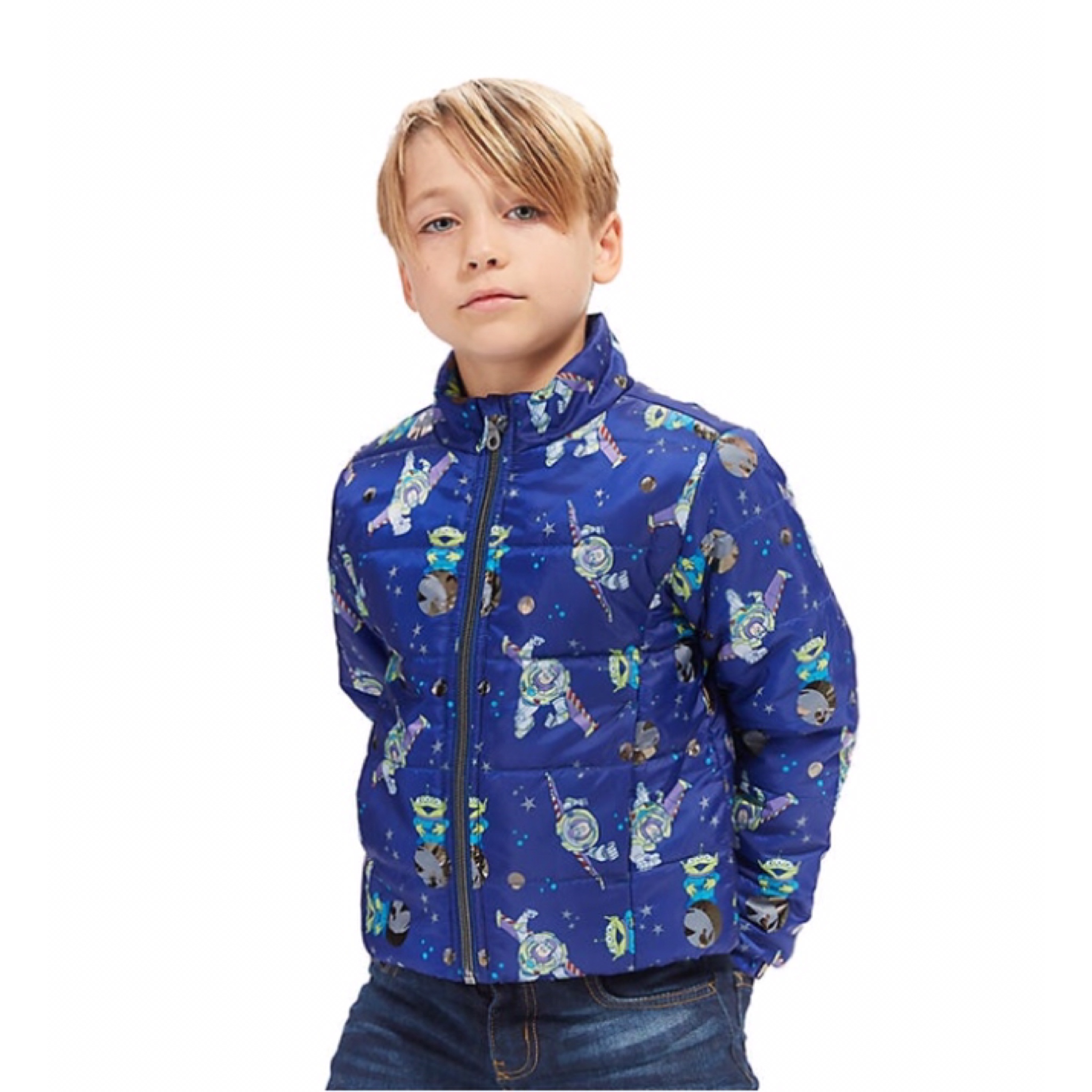 เสื้อแจ็คเก็ตกันหนาวแบบบุนวมสำหรับเด็ก Disney Toy Story Puffer Jacket for Kids