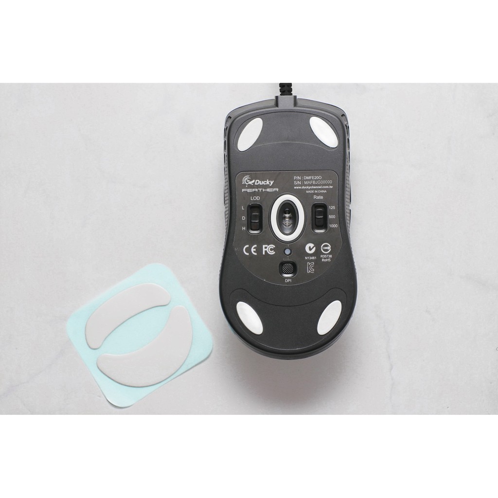 MOUSE DUCKY FEATHER RGB 16,000 DPI 65G #เม้าส์เกมมิ่ง