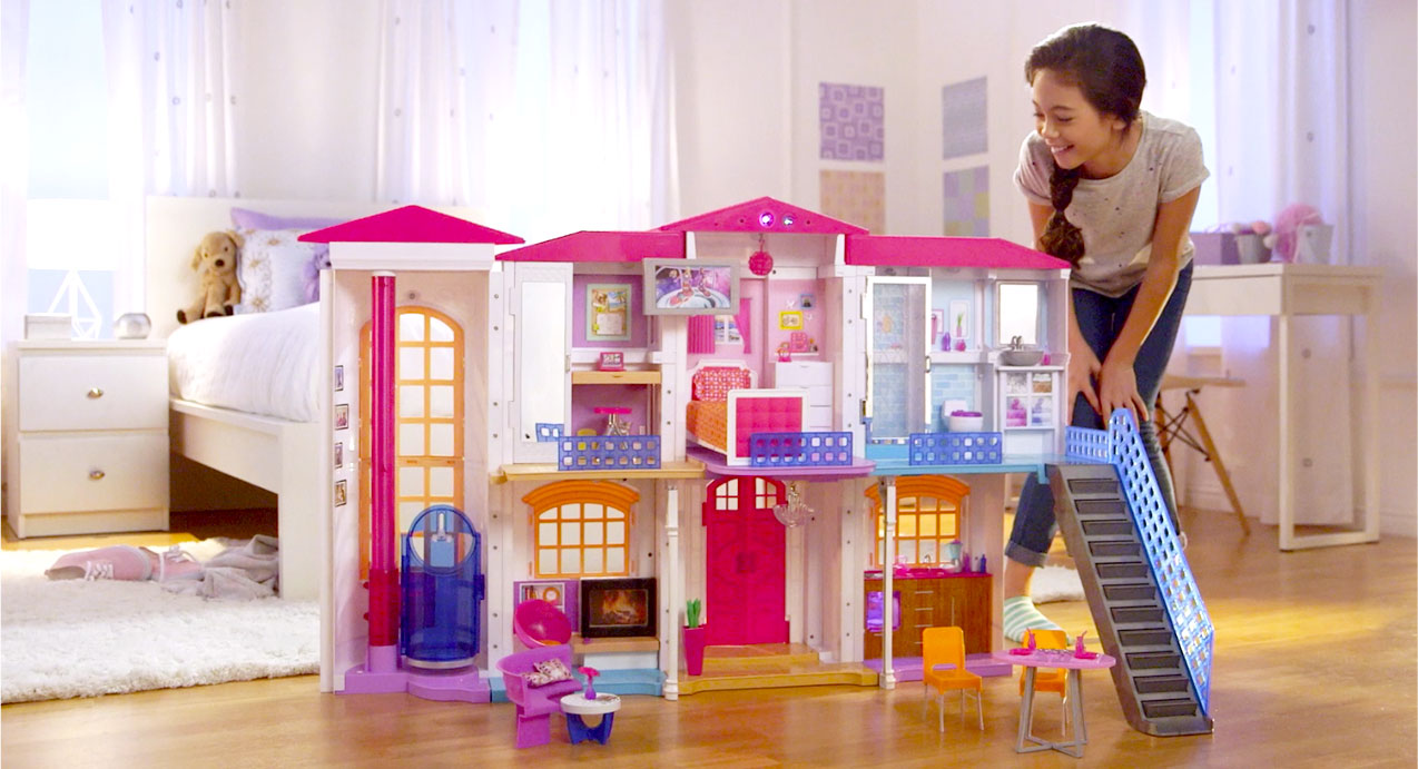 บ้านบาร์บี้หลังยักษ์พร้อมเทคโนโลยีสุดล้ำ Barbie Barbie Hello Dreamhouse