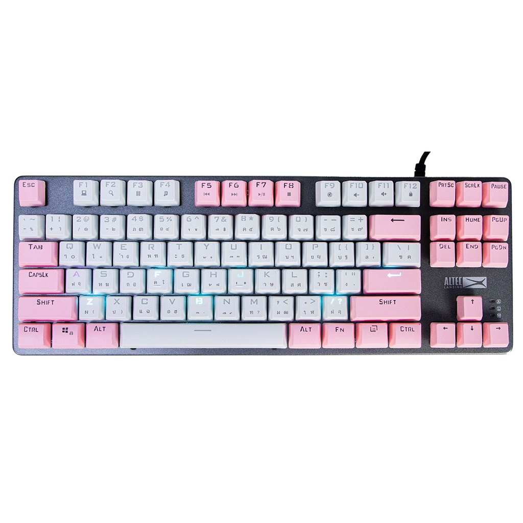 Altec Lansing Gaming Keyboard 8404 (Blue Switch) คีย์บอร์ดเกมมิ่ง คีย์บอร์ดเล่นเกมส์ Mechanical