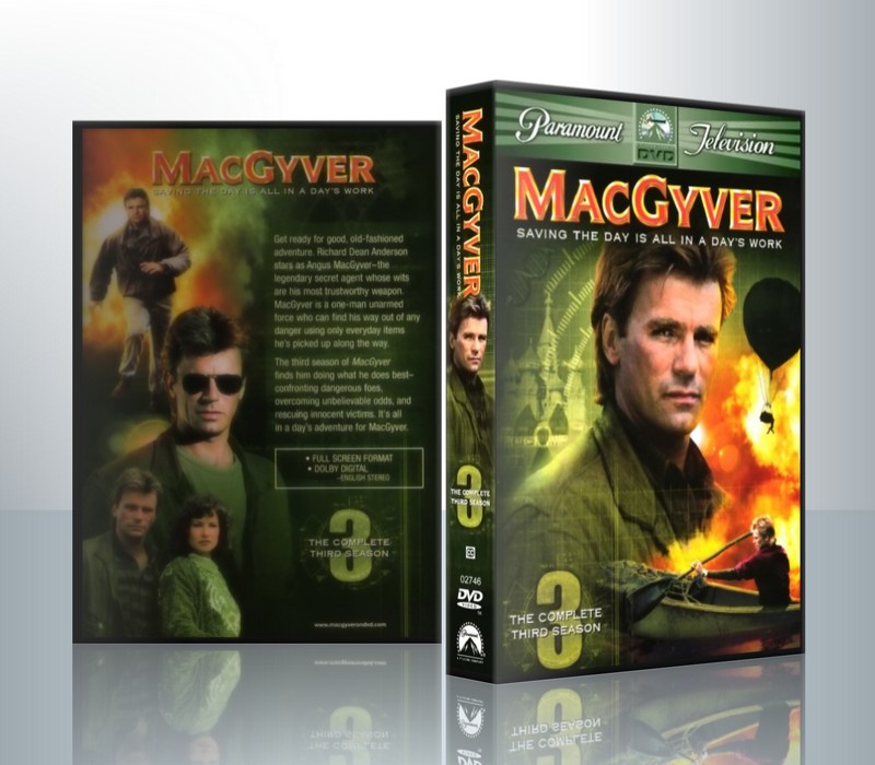 MacGyver Season 3 แม็คไกเวอร์ ยอดคนสมองเพชร ปี 3 ( 3 DVD )