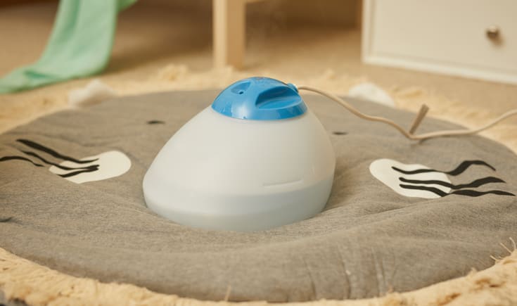 เครื่องสร้างความชื้นและพ่นไอระเหย Euky Bear Warm Steam Vaporiser