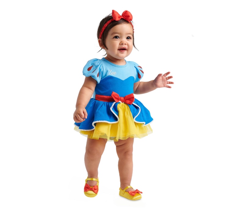ชุดคอสตูมบอดี้สูทเบบี๋สุดน่ารัก Disney Snow White Baby Costume Body Suit