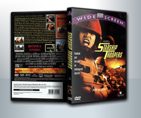 STARSHIP TROOPERS สงครามหมื่นขา ล่าล้างจักรวาล ( 1 DVD )
