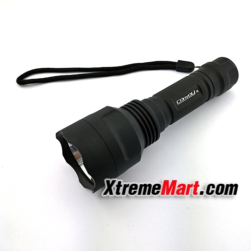 ไฟฉาย Convoy C8 แสงขาว XM-L2 U2 LED 1500-Lumens 5-Mode (เฉพาะไฟฉาย)