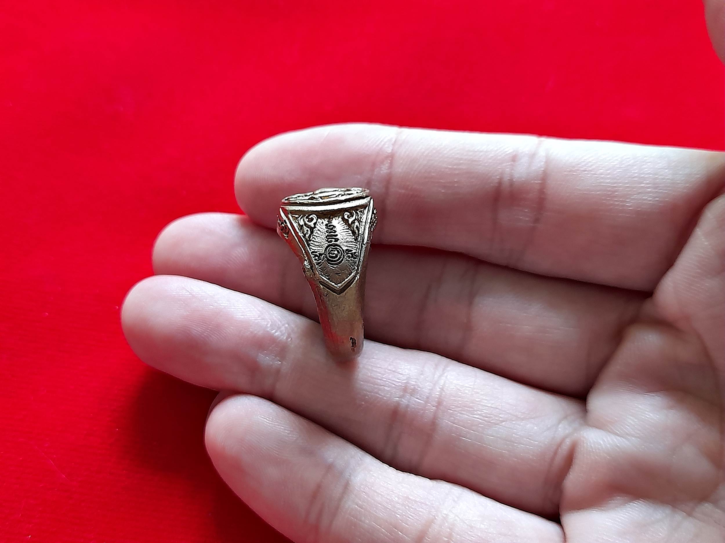 แหวน พญา จิ้งจกคู่ (ค้าขาย เรียกลูกค้า โชคลาภ เมตตา) รุ่นแรก เนื้อทองเหลือง ปี2556 #รับประกันแท้ - หลวงพ่อพิมพ์ (ศิษย์ หลวงพ่อหน่าย วัดบ้านแจ้ง)