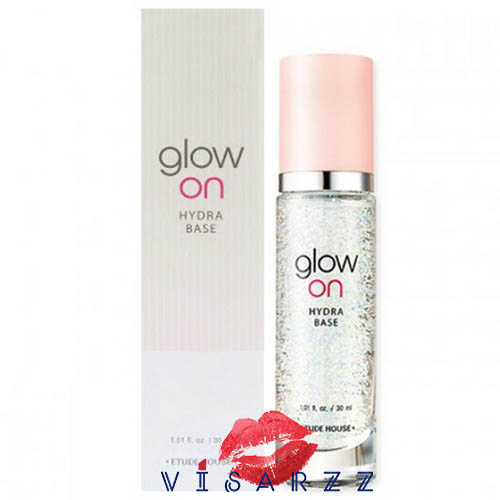 Etude Glow On Hydra Base 30mL เบสปรับผิวหน้าให้ฉ่ำวาว ชุ่มชื่น ทำให้ผิวเปลั่งประกายได้อย่างมีออร่า