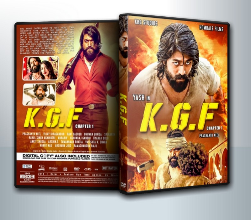 K.G.F. CHAPTER 1 (2018) เคจีเอฟ: บทที่ 1 สุดยอดหนังอินเดียแอ็คชันเข้มๆ มันส์ๆ ( 1 DVD )