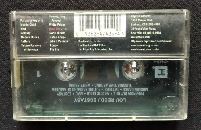 เทป Lou Reed : Ecstasy