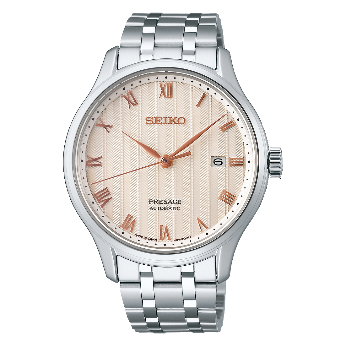 Karnvera Shop นาฬิกาข้อมือผู้ชาย Seiko Men Presage Automatic Watch SRPF45J1 (Made in Japan)