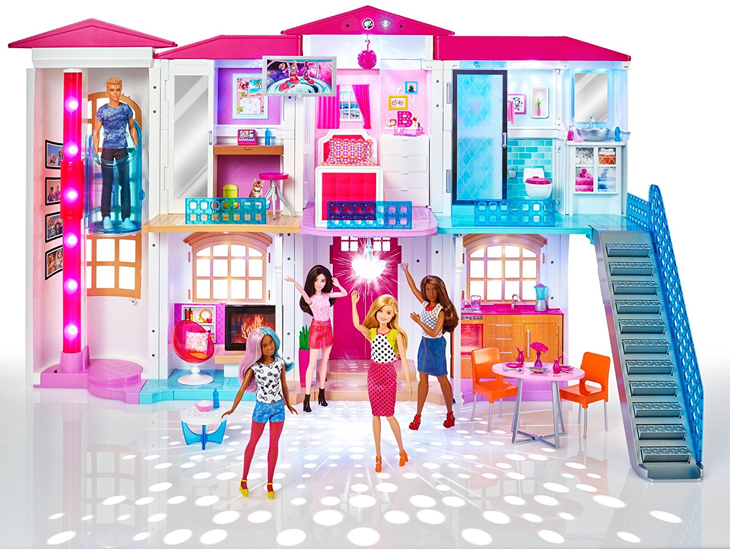 บ้านบาร์บี้หลังยักษ์พร้อมเทคโนโลยีสุดล้ำ Barbie Barbie Hello Dreamhouse