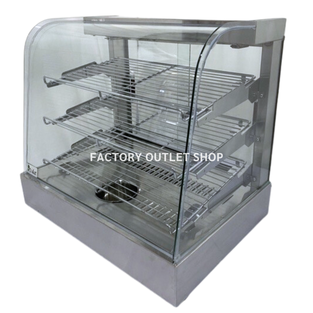 ตู้โชว์อุ่นอาหาร ตู้อุ่นร้อน ตู้โชว์พาย ตู้อุ่นอาหาร Food Warmer Display
