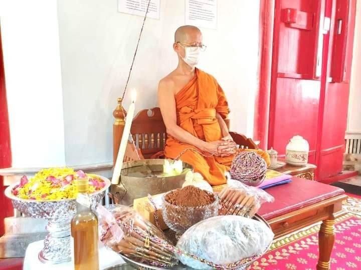 วัวธนู (งานปั้นมือ ปั่นจากคลั่งไม้ ลงรัก ฝังตะกรุดที่ก้น ดีนอกดีในตามสูตร) ปี2564 #รับประกันแท้