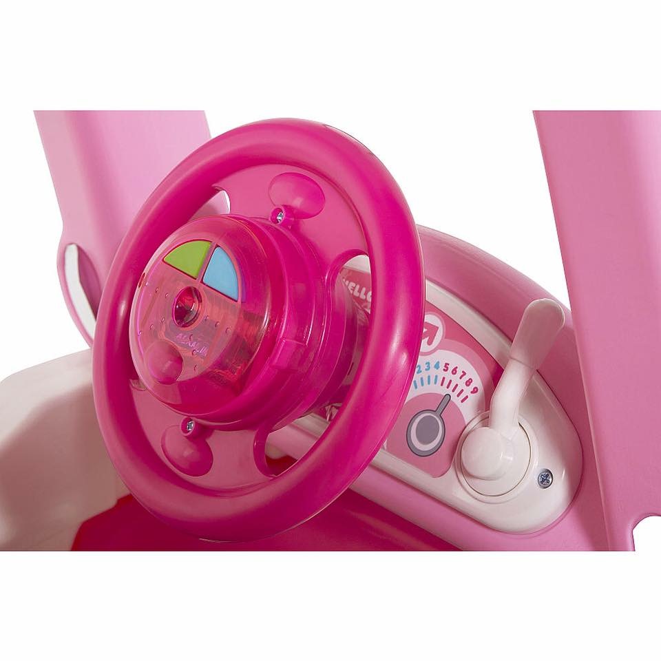 รถขาไถสำหรับเด็ก Dynacraft Hello Kitty Foot to Floor Push Car