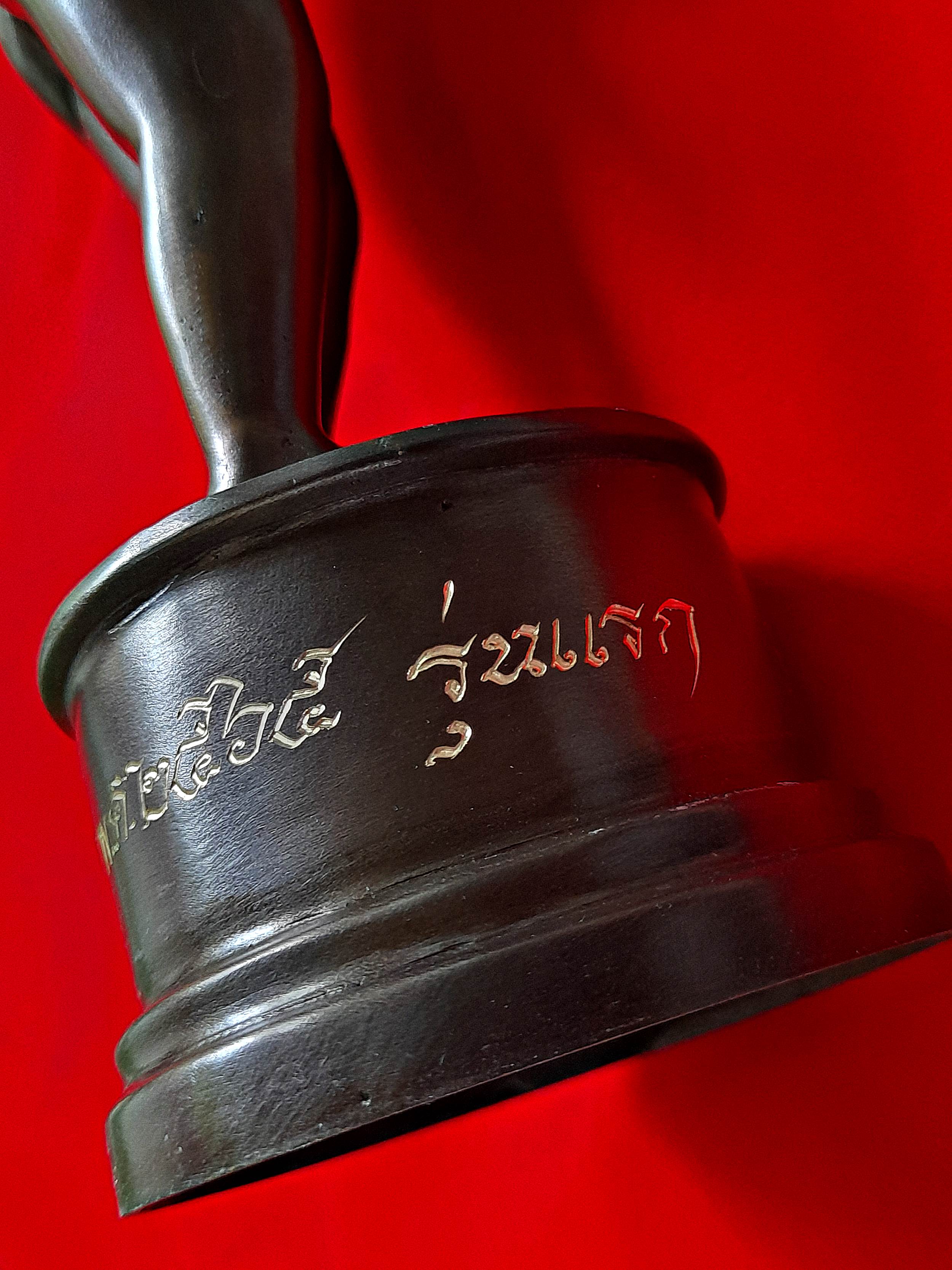 กุมาร หนูนุ้ย รุ่นแรก (ขนาดใหญ่ ตั้งบูชา สูง10นิ้ว จัดสร้าง99องค์) เนื้อทองเหลือง พิธีใหญ่ รุ่นแรก วัดโมคลาน จ.นครศรีธรรมราช ปี2565 #รับประกันแท้