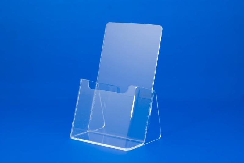 กล่องใส่โบรชัวร์ F4 พับ3 ชนิด 1 ชั้น Brochure Holder F4