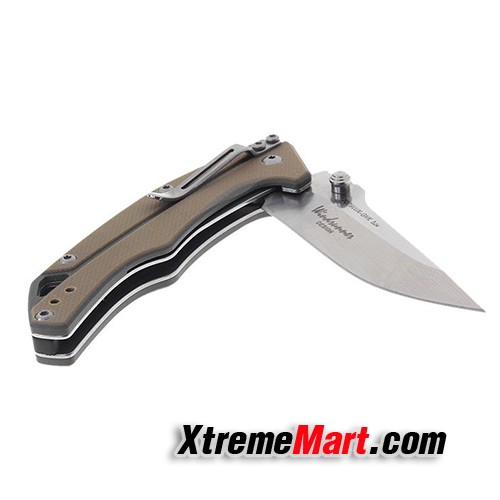มีดพับ Sanrenmu 7076LUX-GVK Stainless Steel Folding Knife